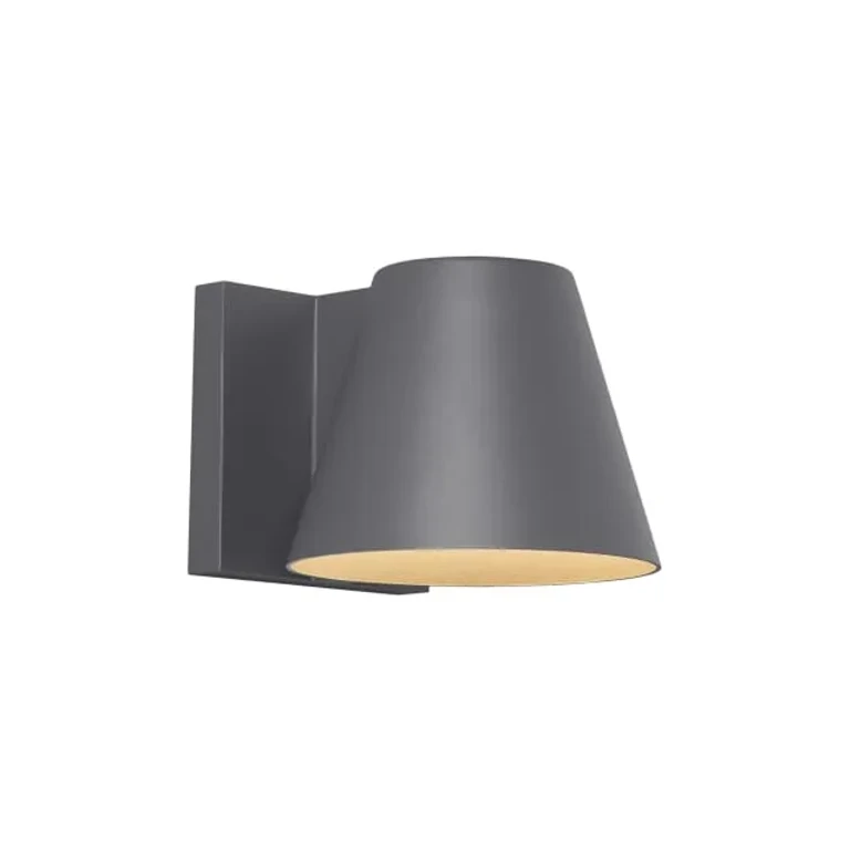Bowman 3000K LED 5" Outdoor Wall Light in Charcoal