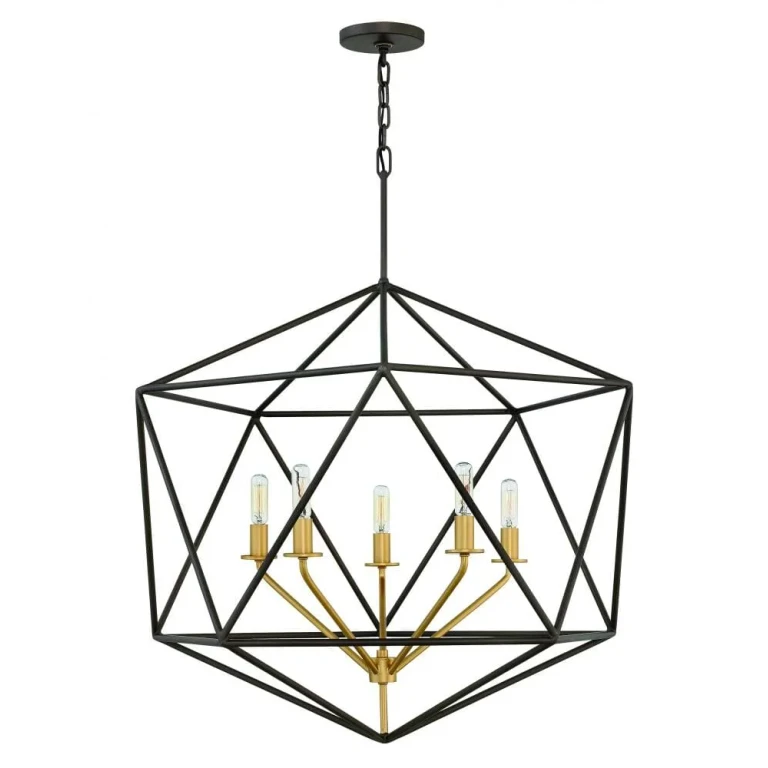 Metallic Matte Bronze LED Pendant from the Astrid Collection