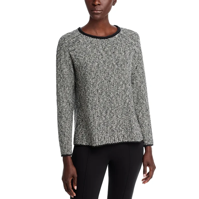 Eileen Fisher Jewel Neck Sweater