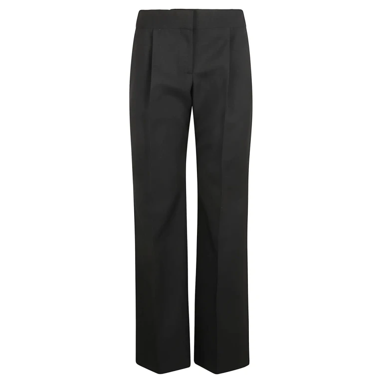 Calças com fecho oculto Alexander McQueen