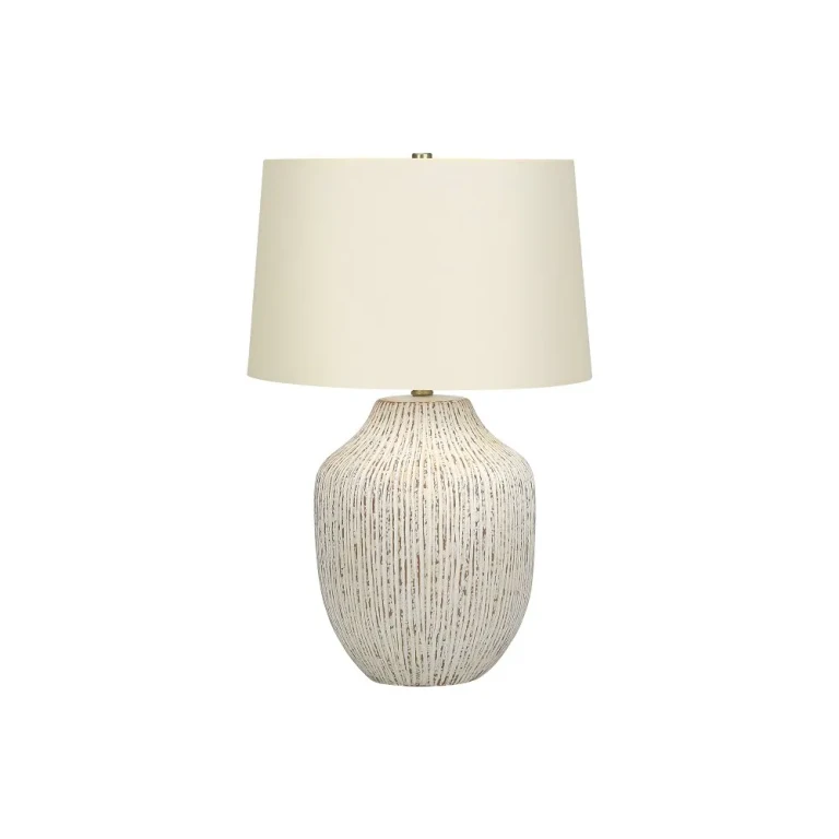 26 Inch Cream Ceramic Table Lamp