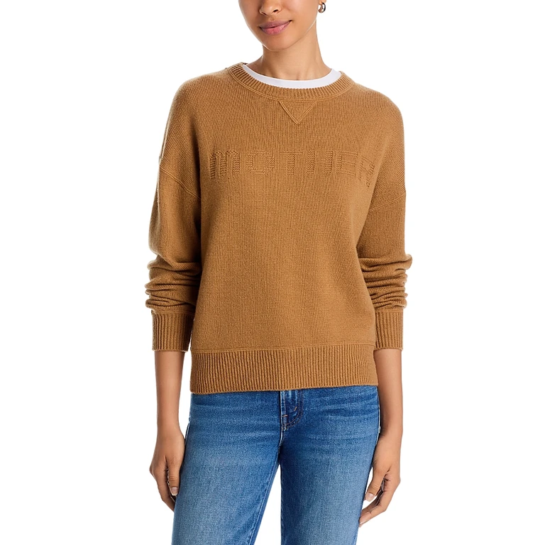 Mother The Logo Cashmere Jumper