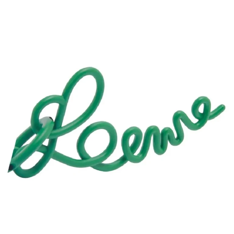 Loewe Signature Metal Bag Charm