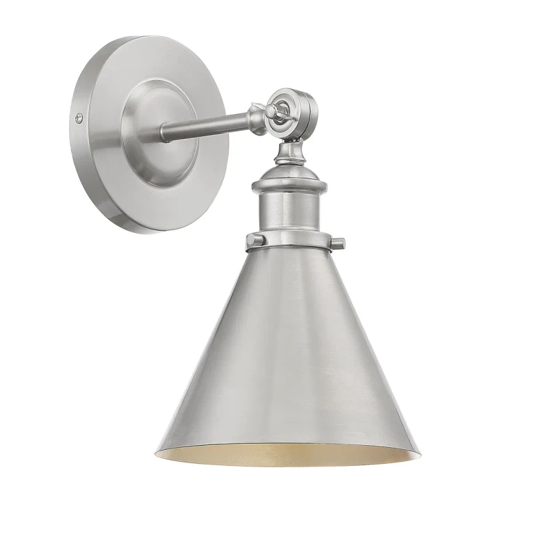 Savoy House Glenn Wall Sconce in Satin Nickel - 9-0901-1-SN