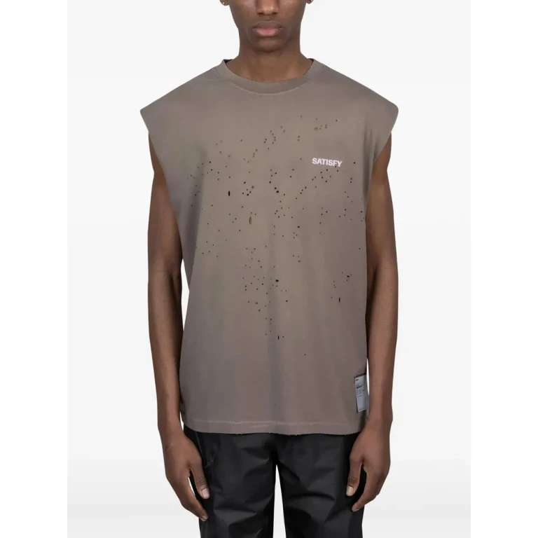 Satisfy Logo-print Tank Top