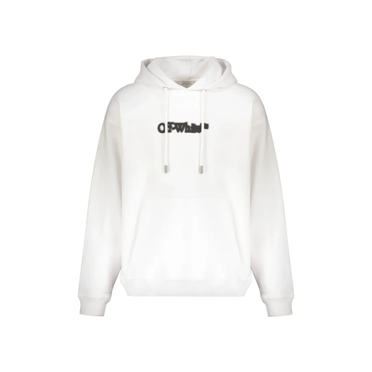 Off-White White Hoodie, Modern Style