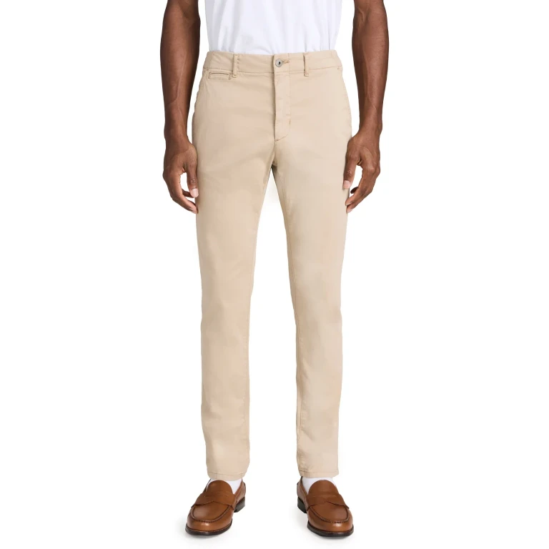 PAIGE Danford Stretch Sateen Chinos Cool Slate 40