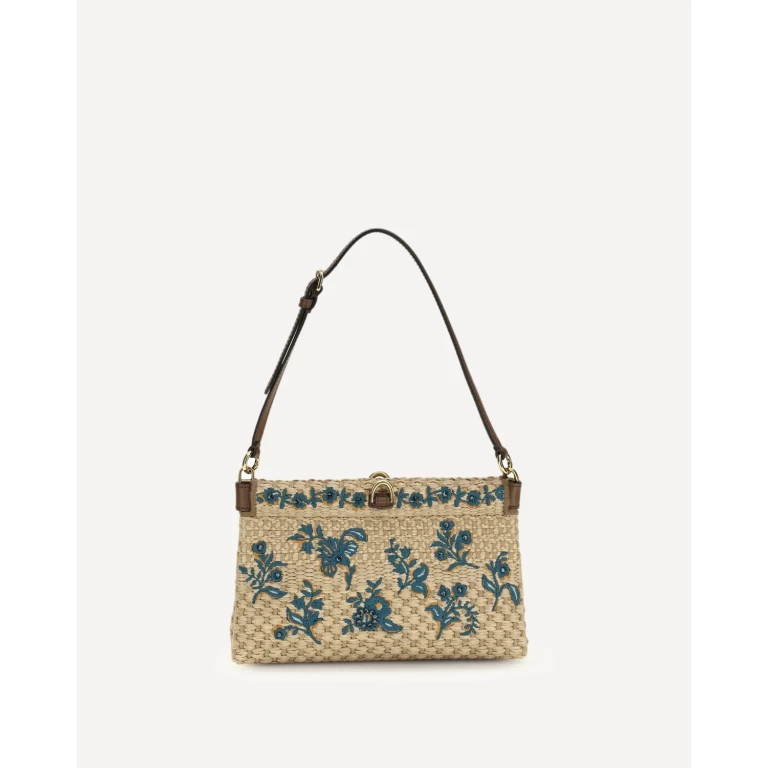 ETRO Floral-embroidered clutch Bag Female UNI