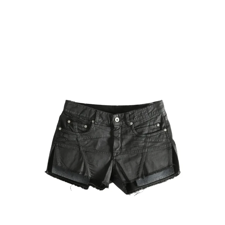 Rick Owens Drkshdw Lana Cut Offs Frayed Shorts