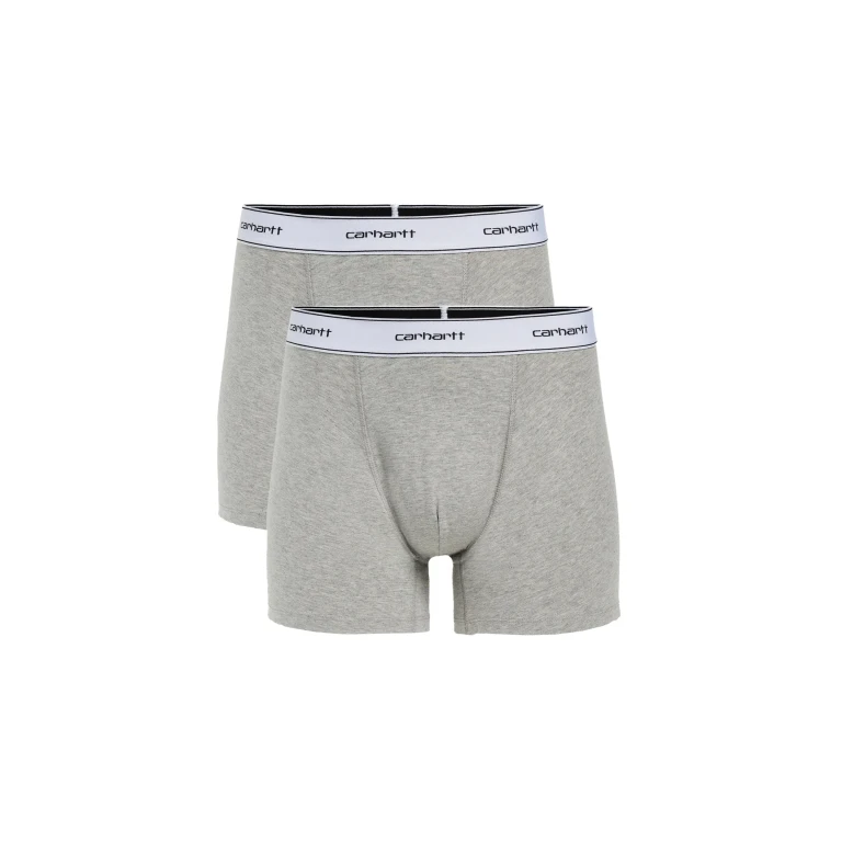 Carhartt WIP Pack de 2 calzoncillos de algodón Gris Jaspeado XXL