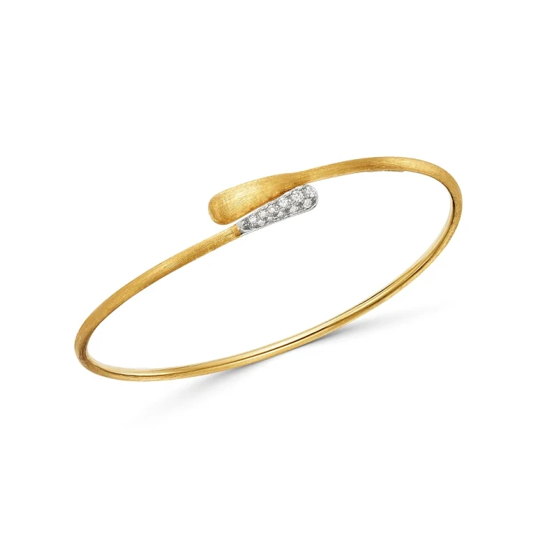 Marco Bicego 18K Yellow Gold Lucia Diamond Bangle Bracelet