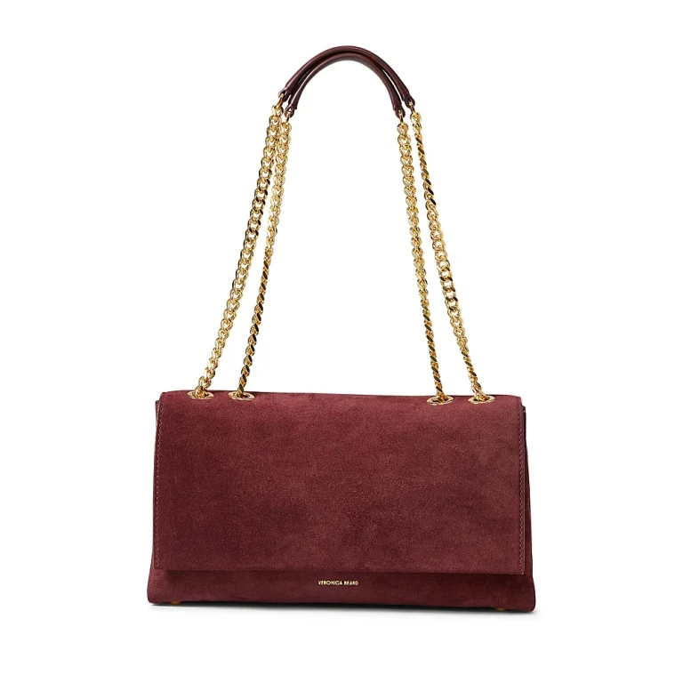 Veronica Beard Suede Wedge Bag
