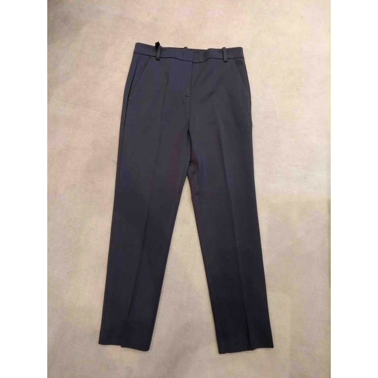 Pinko Bello Pantalone Punto Stoffa Blue Viscose Nylon Pant - Women