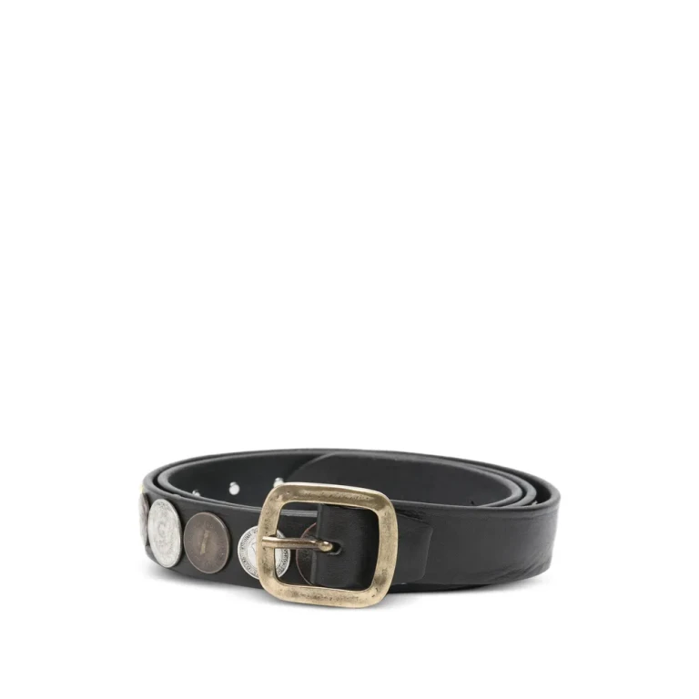 Eraldo Coin-embellished Buckle Belt