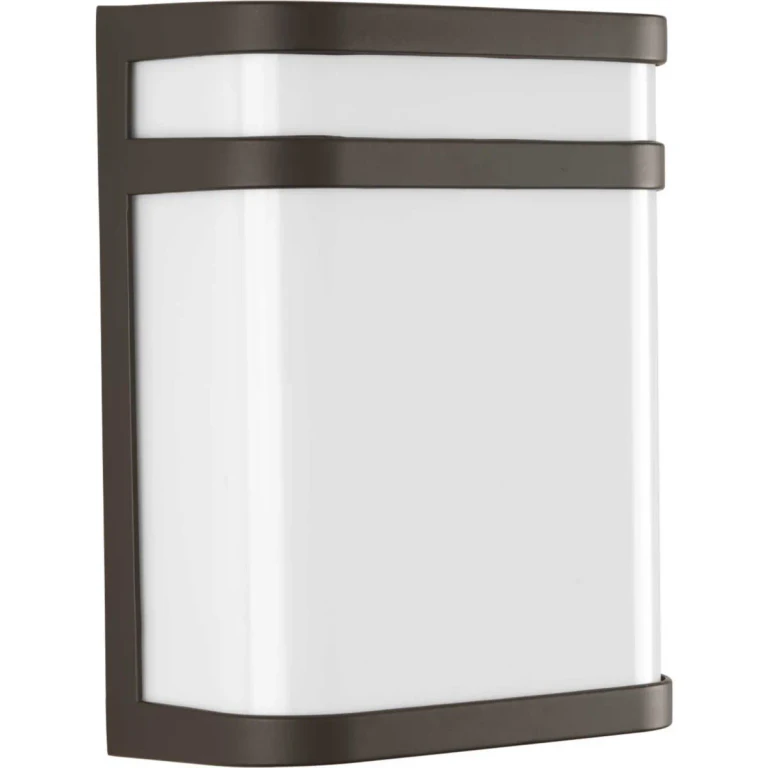 Architectural Bronze LED Wall Lantern from the Valera Led Collection