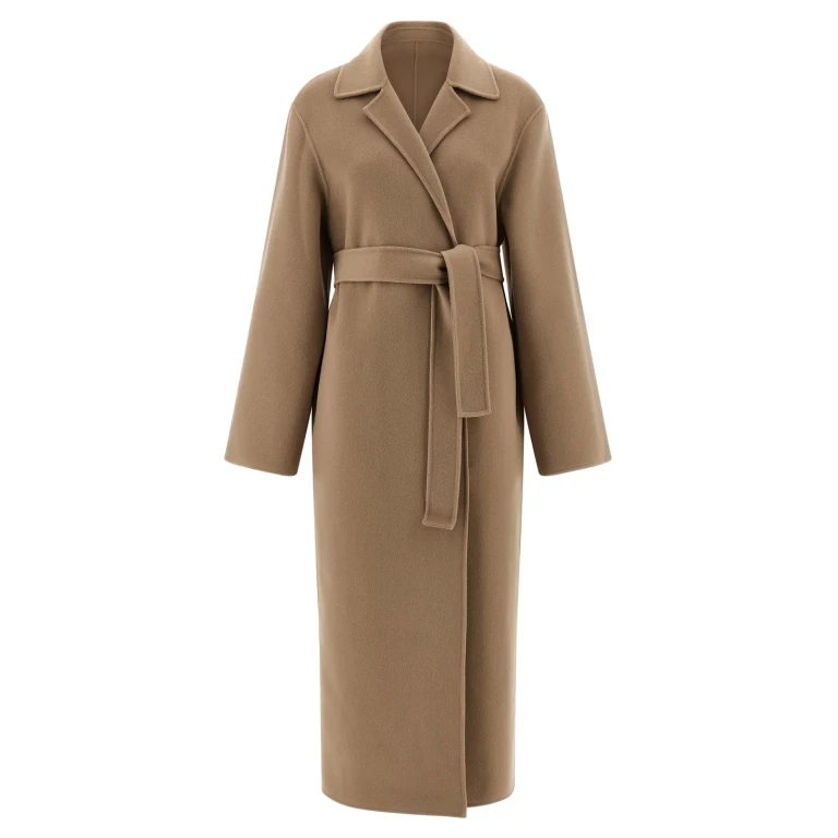 Alberta Ferretti Double Cloth Coat