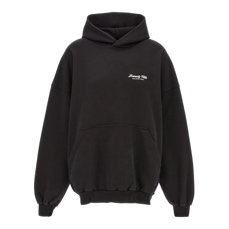 Bicolor Cotton Hoodie Clothing - Women
