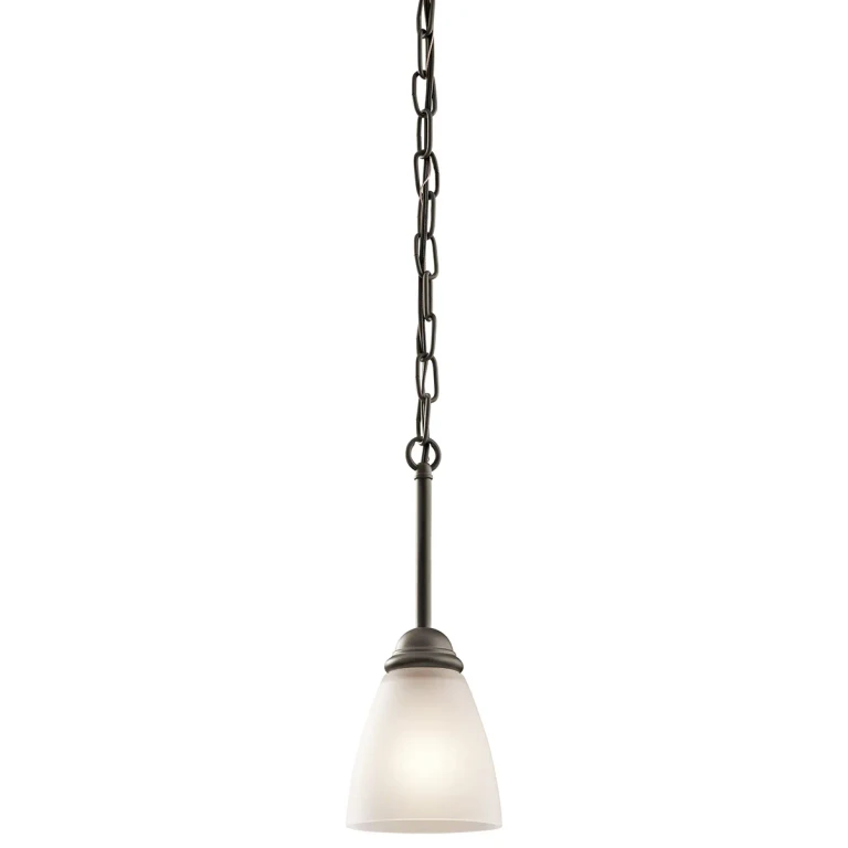 Jolie Transitional Mini Pendant in Olde Bronze