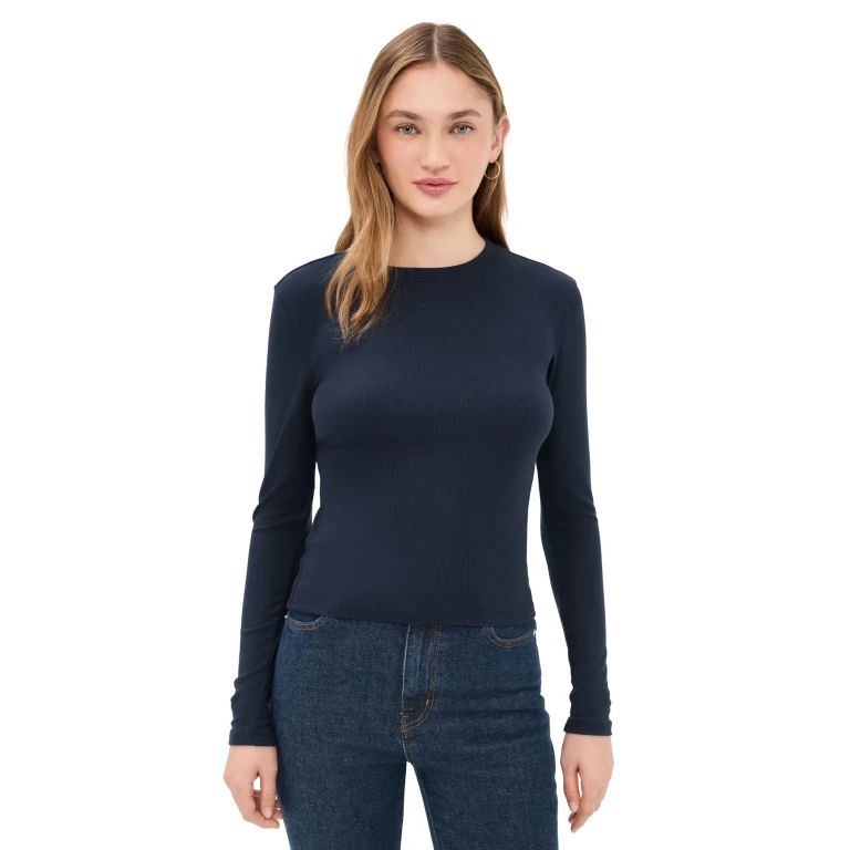 FRAME The Rib Crew White XL