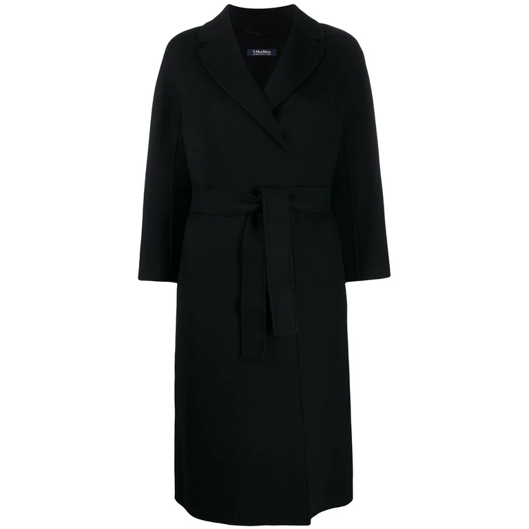 S Max Mara Coats Black - Women