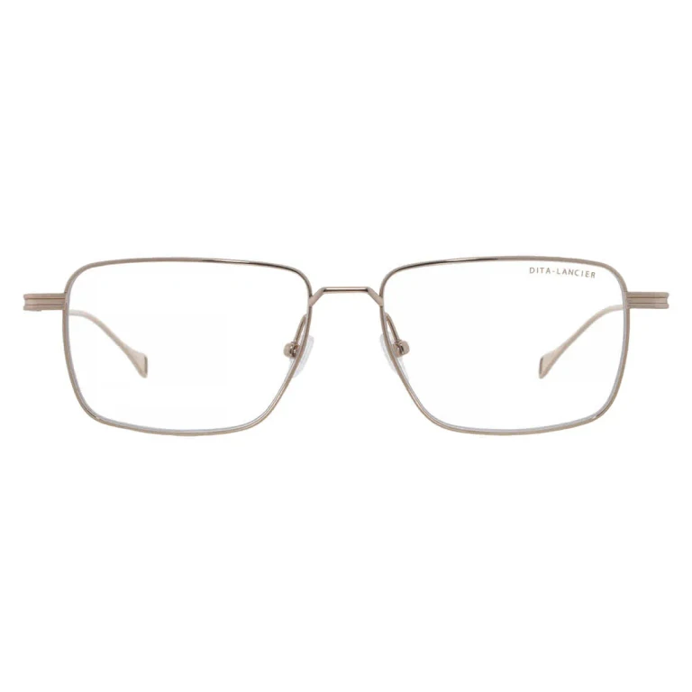 Dita LANCIER Blue Light Block Rectangular Unisex Eyeglasses LSA-124 01 53