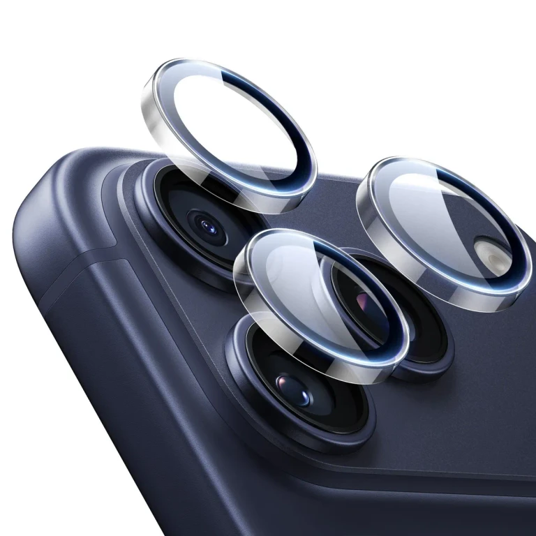 iPhone 16 Pro Max/Pro Armorite Camera Lens Protectors - Clear - Clear