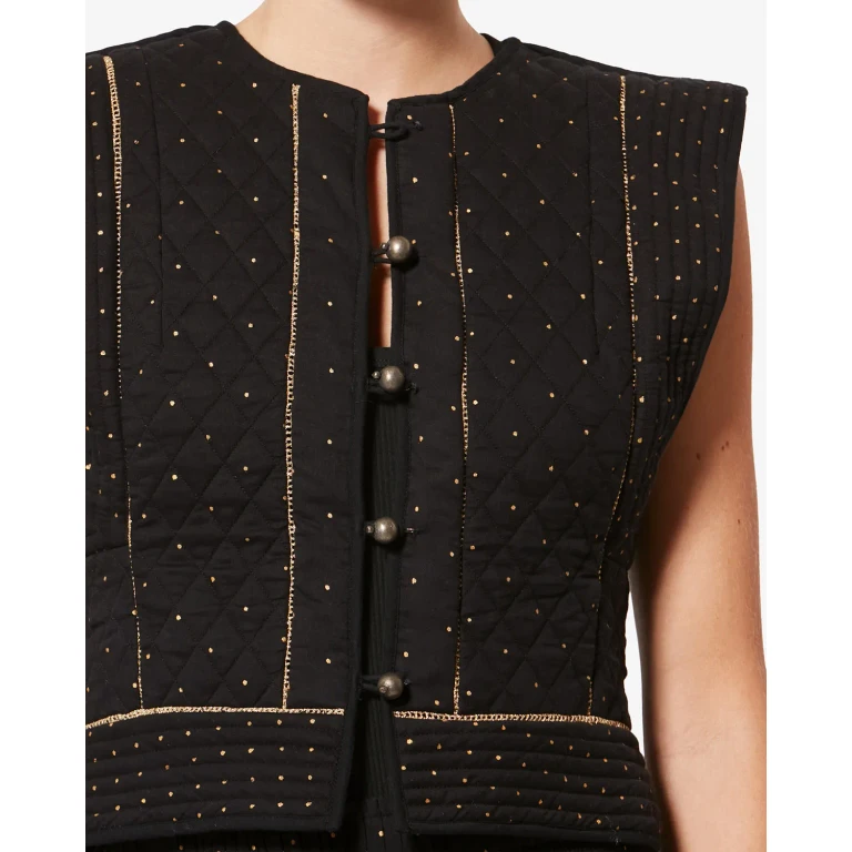 Gilet Volana - Femme - Noir - Taille T0 - Marant Étoile