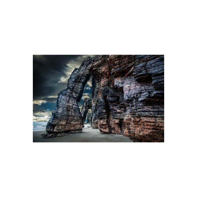 Coastal Rock Form Photographic Artwork | Andrew Martin Cathedral Beach