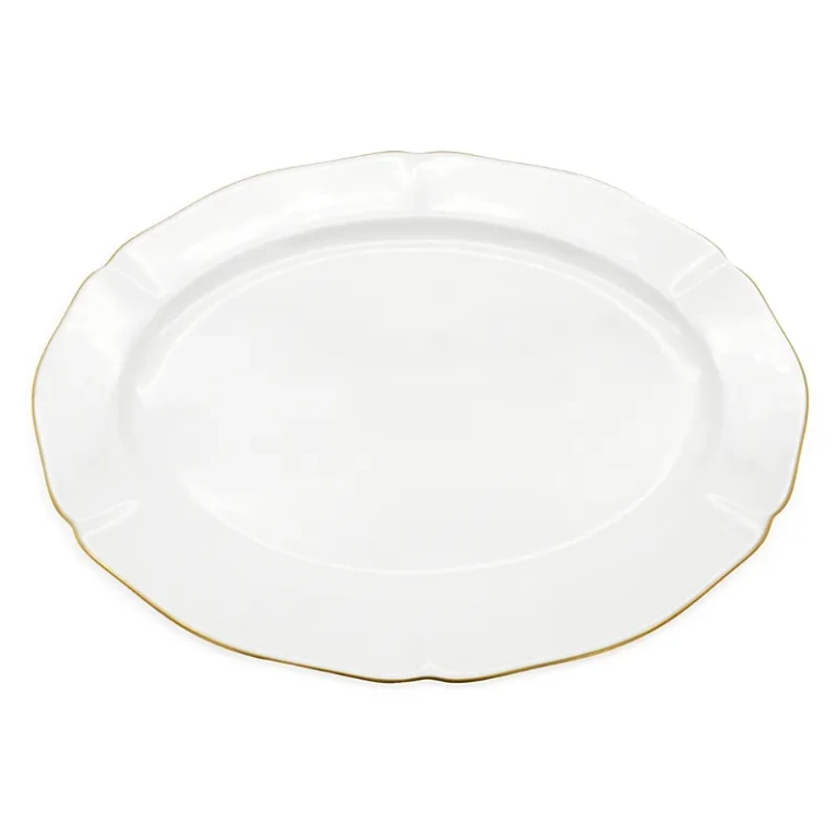 Twig New York Amelie Brushed Gold 14 Oval Platter
