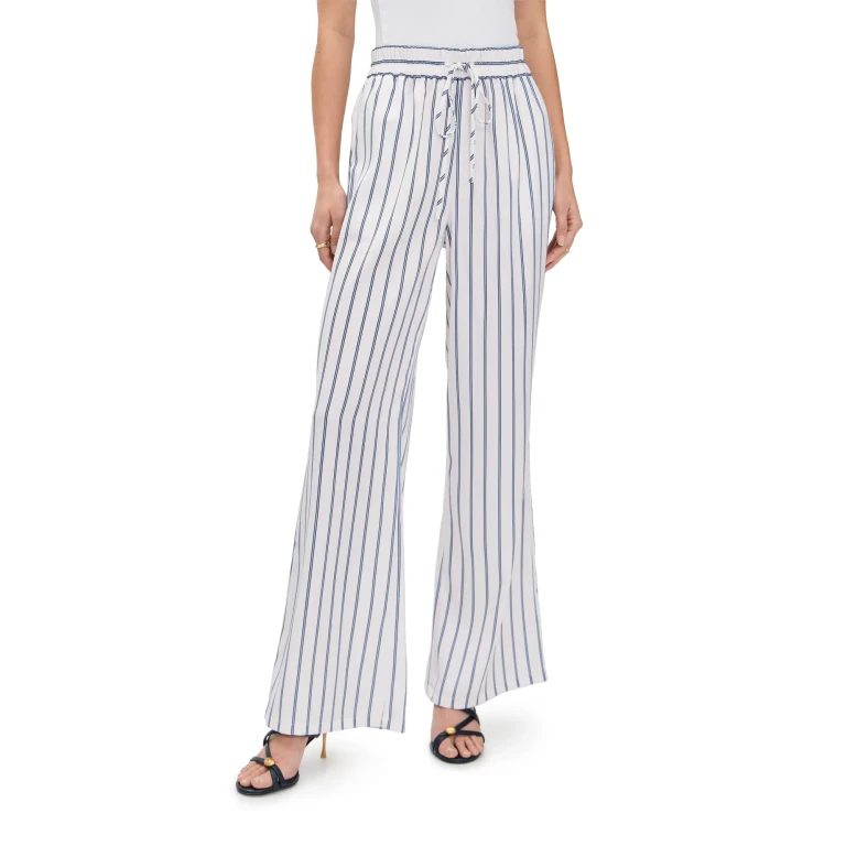 Ramy Brook Sylvie Pants Ivory Seaside XL