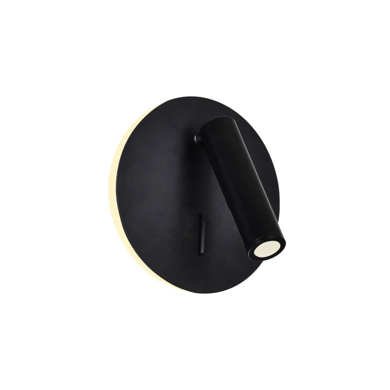 Matte Black LED Wall Sconce from the Private I Collection