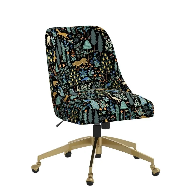 Oxford Menagerie Black Office Chair