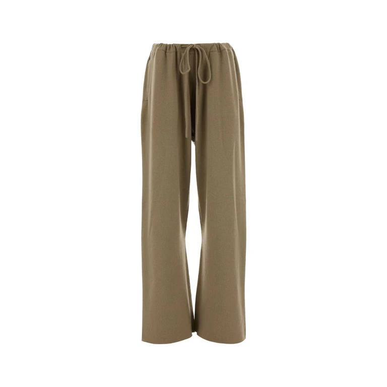 Extreme Cashmere Cappuccino Stretch Cashmere Blend Slouch Joggers Dust Pantaloni - Women