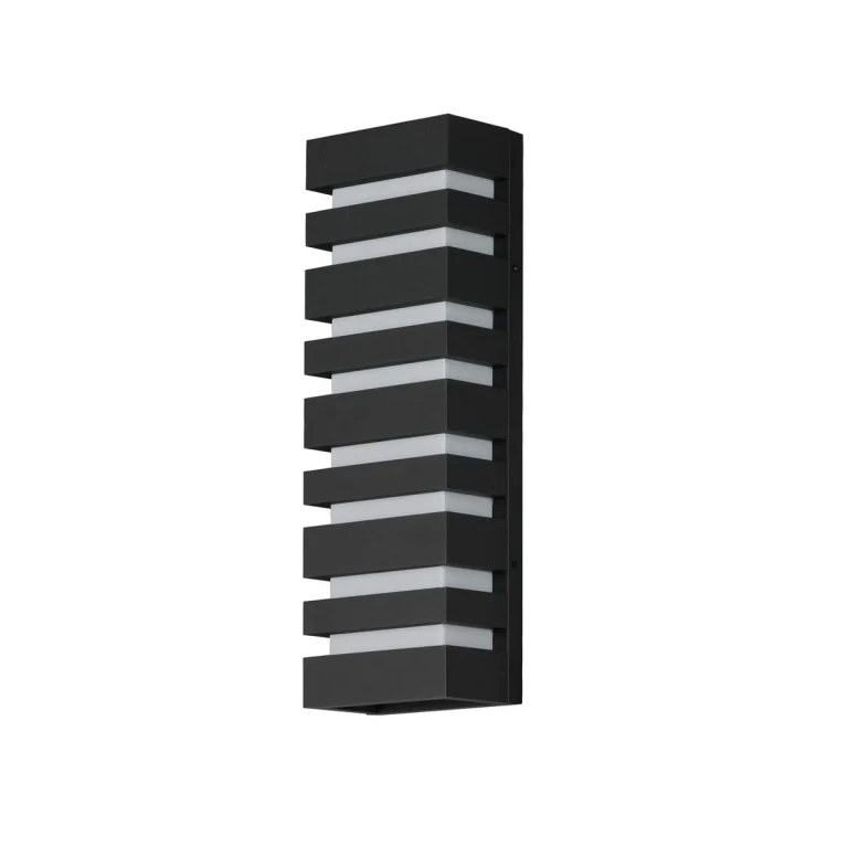 Black LED Outdoor Wall Sconce from the Keyes Collection