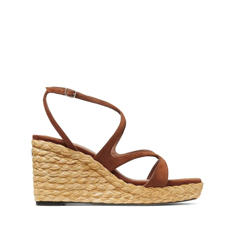 Jimmy Choo Ayla Wedge Heeled Espadrilles (AYLA85CUGTAN)