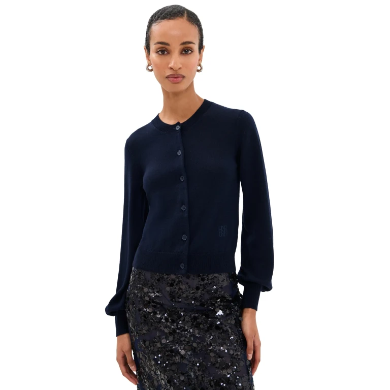 BAUM UND PFERDGARTEN Calynn Cardigan Grey Melange M