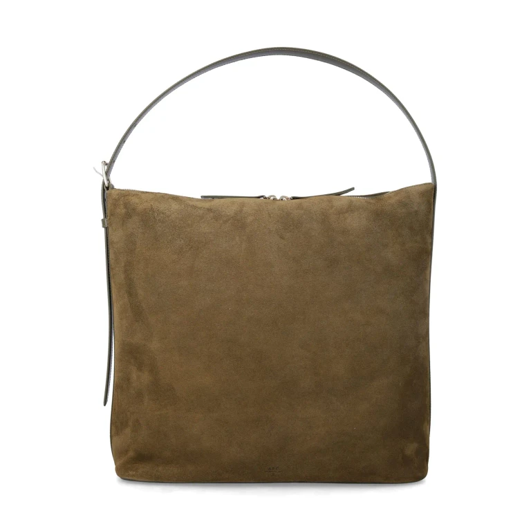 A. P.C. Shoulder Bag Woman color Kaki (F67029PXCALJAD)