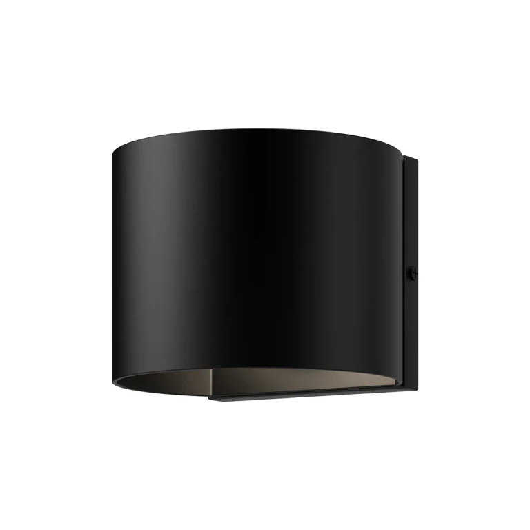 Black LED Exterior Wall Sconce from the Rene Collection