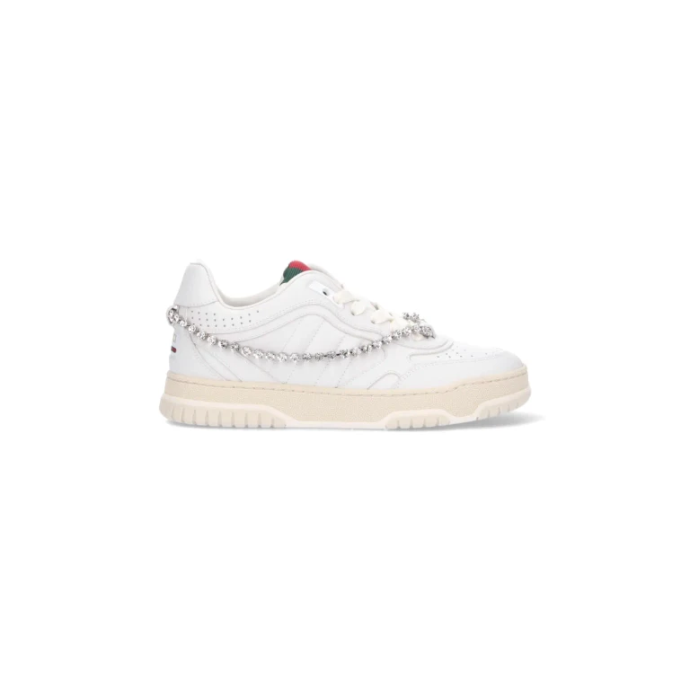 Gucci re-web Rhinestone Detail Sneakers