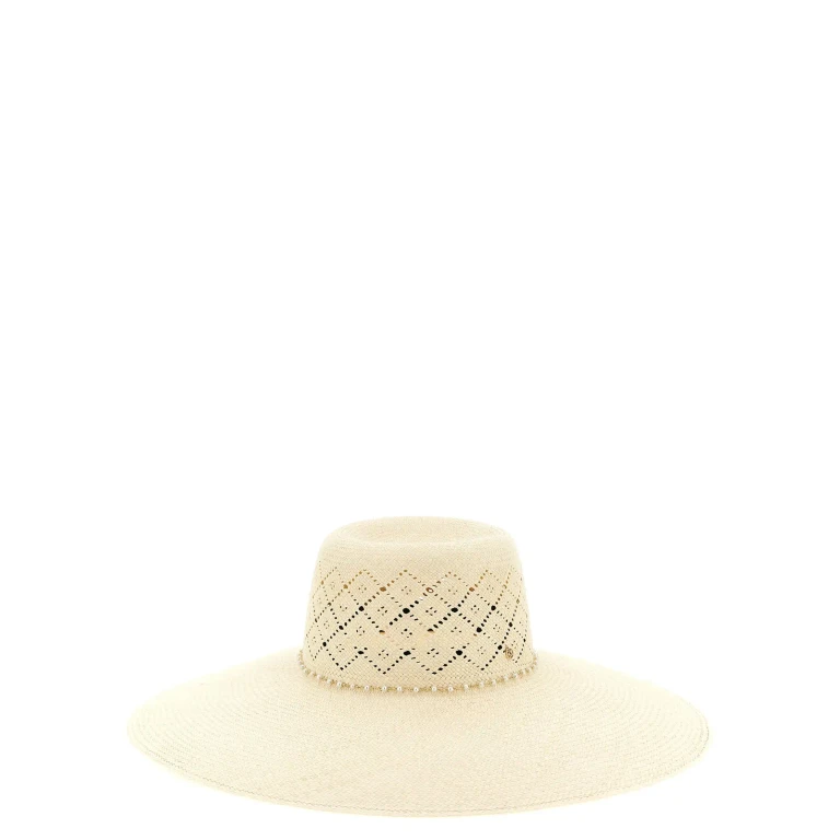 Maison Michel blanche Hat