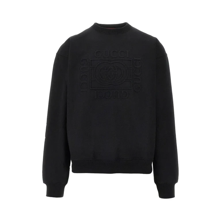Sudadera Gucci con logo en relieve para hombre