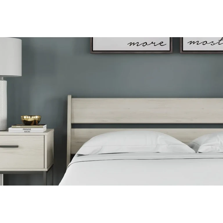 Enola Light Natural Queen Panel Headboard