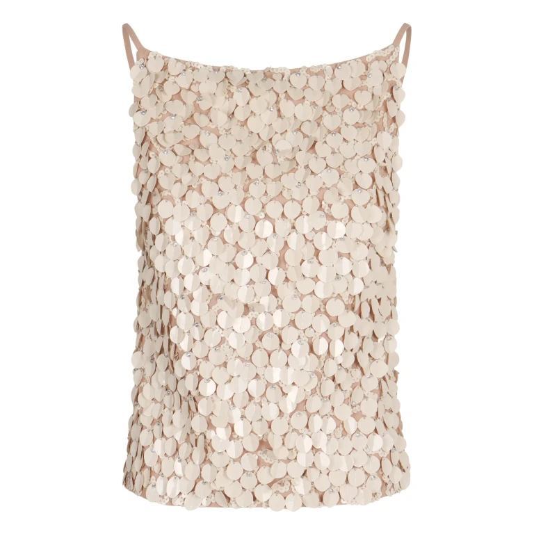 Parosh Sequin Top