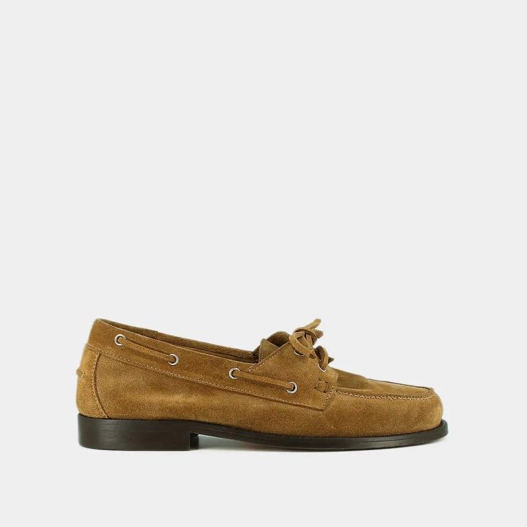 Mocassins Olga Croute Beige-Fonce