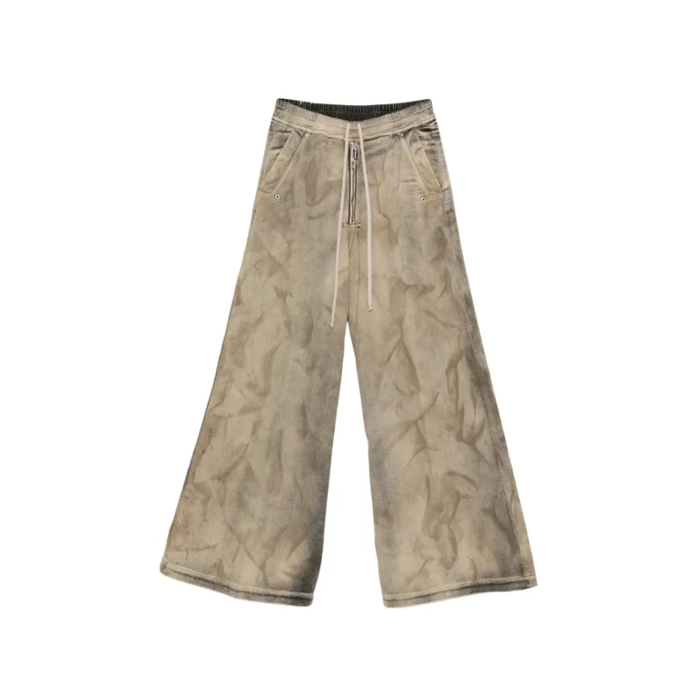 Rick Owens Drawstring Wide-leg Jeans