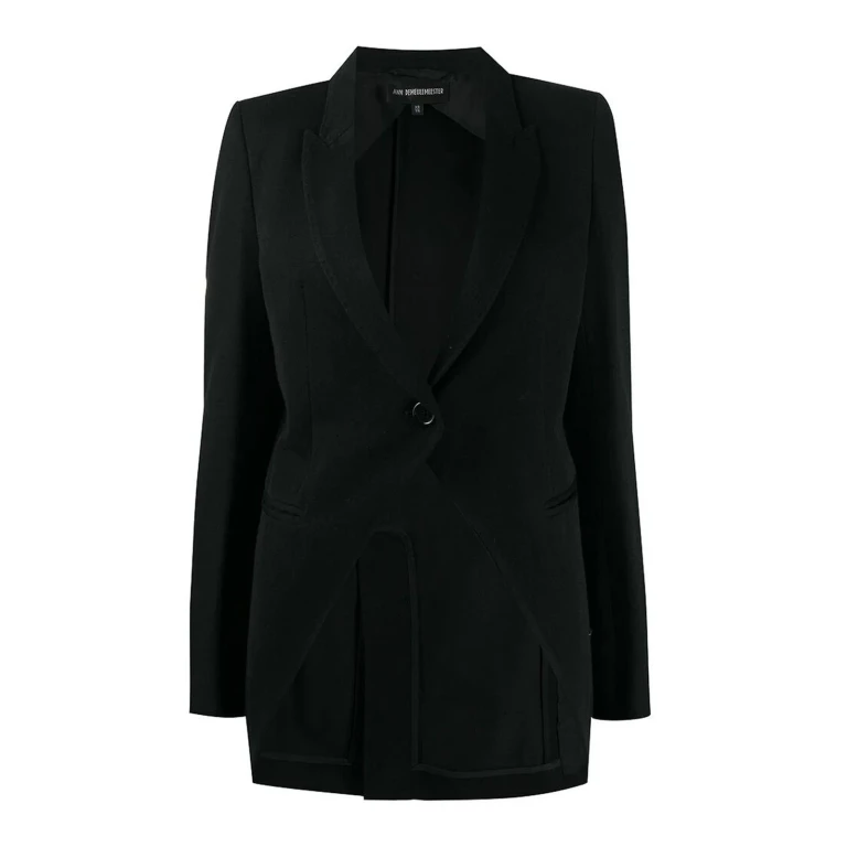 Ann Demeulemeester Blazer - Noir