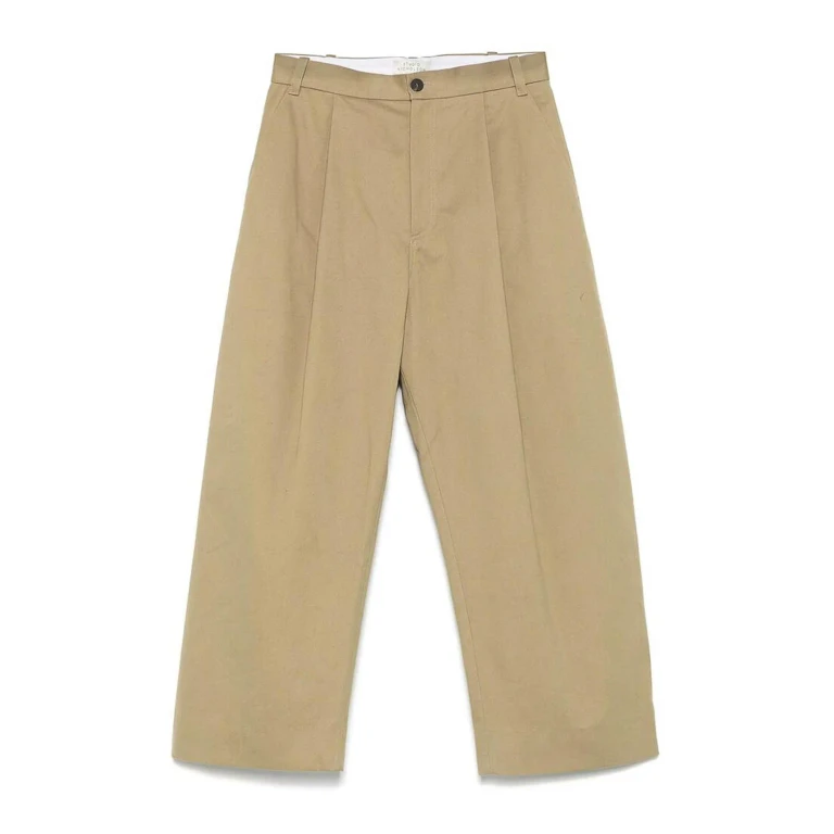 스튜디오 니콜슨 플리츠 디테일 트라우저