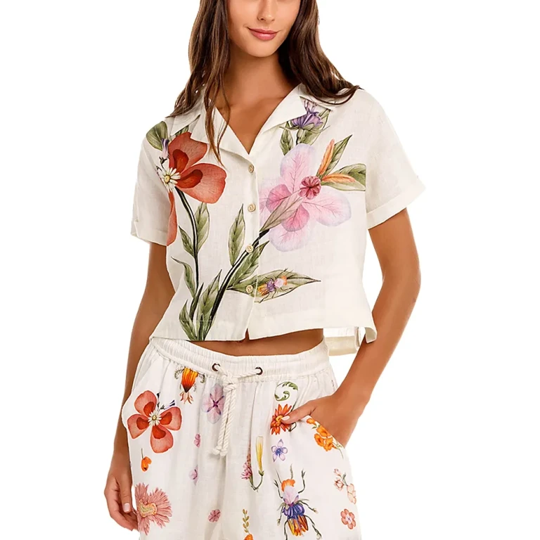 Agua Bendita Vittoria Ambar Shirt Swim Cover-Up