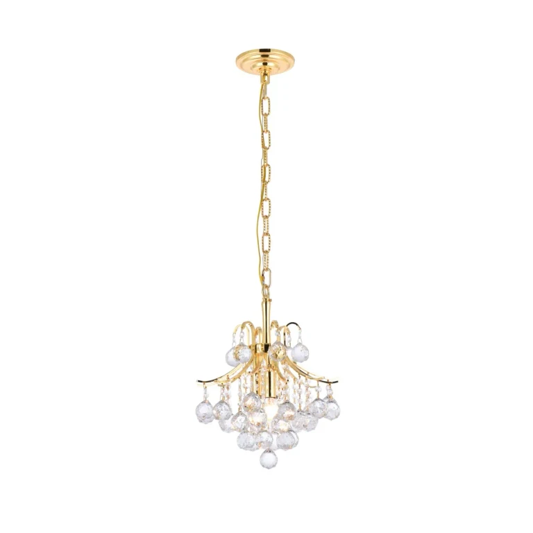 Gold Three Light Pendant from the Toureg Collection