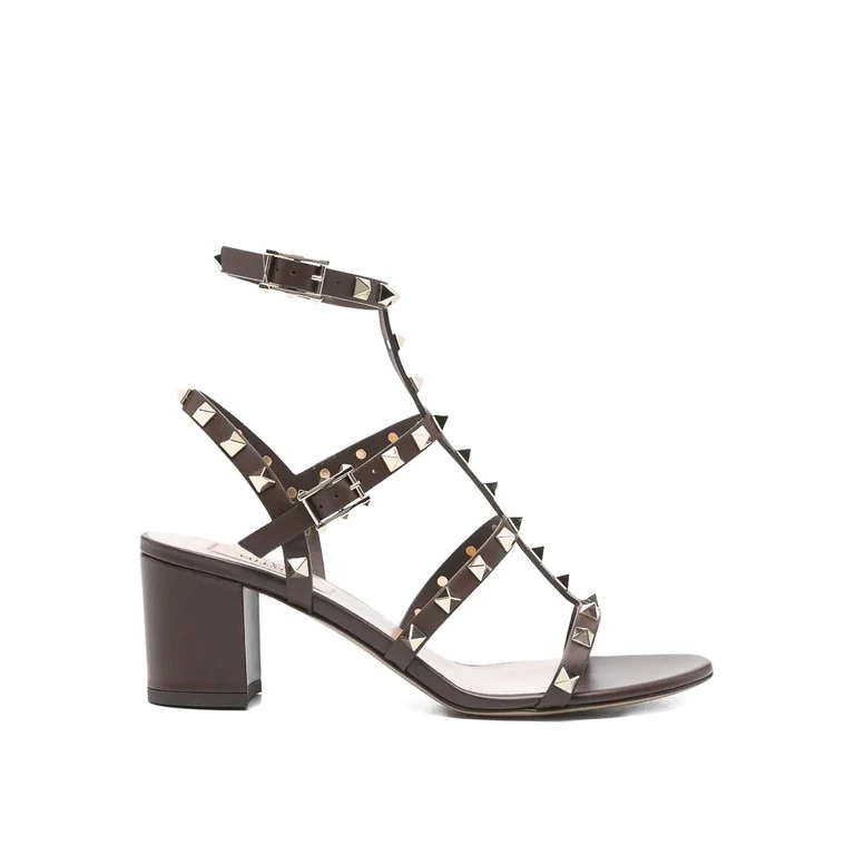 Valentino Garavani Sandales - Marron Foncé